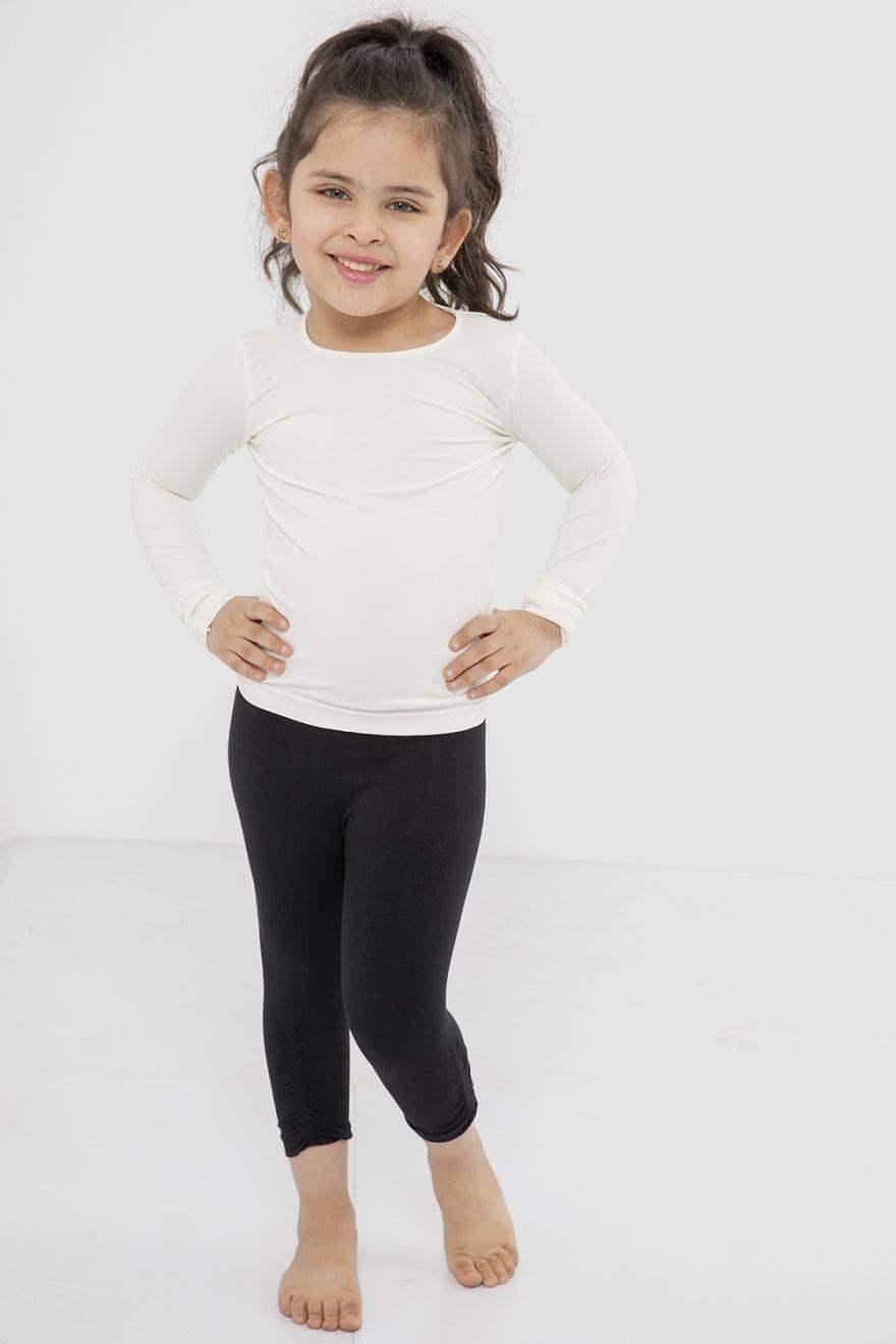 Girls Microfiber Long Sleeves Top Classic Girly-N - Carina - كارينا