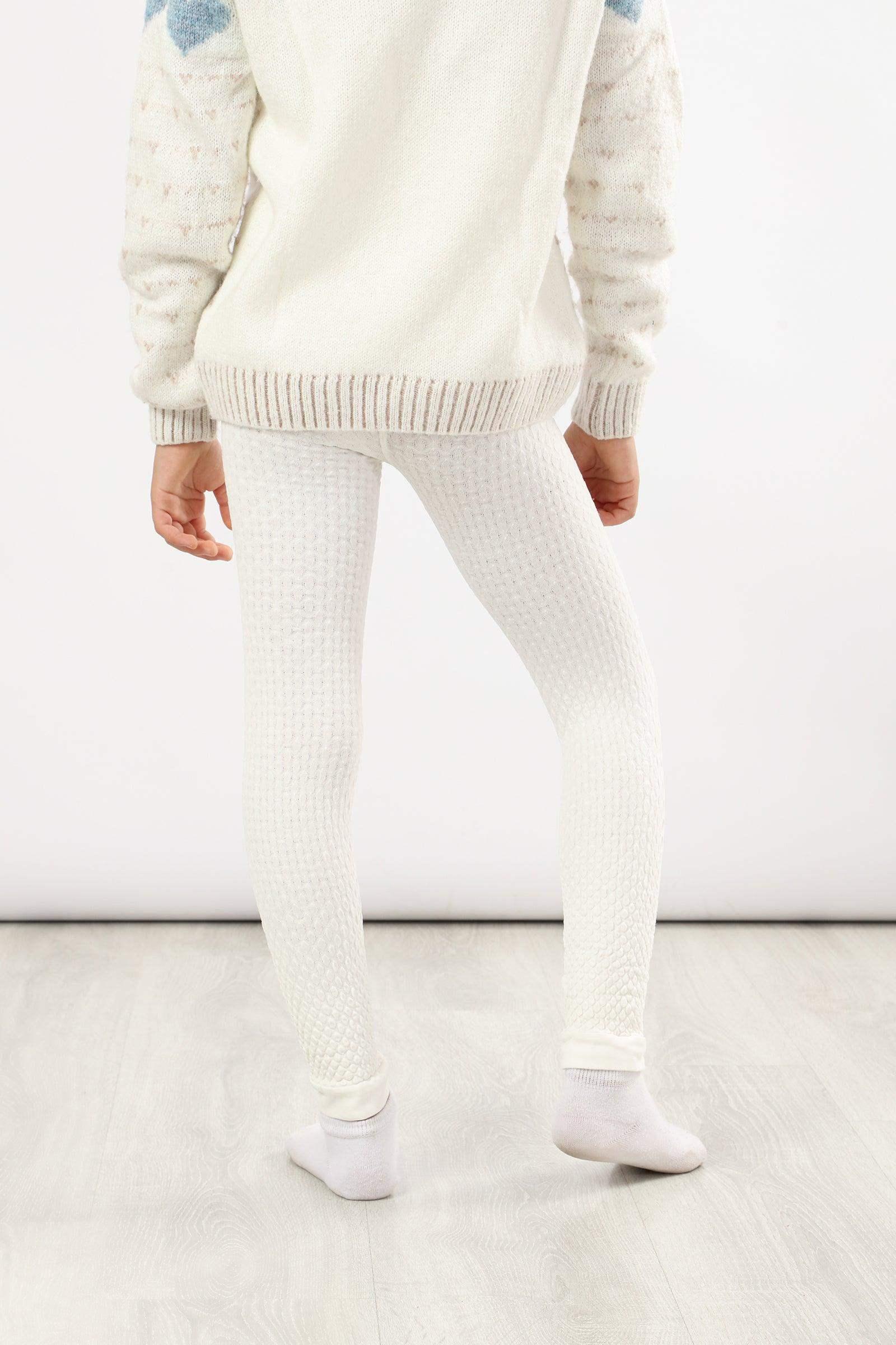 Girly Warm Pattern Legging - Carina - كارينا