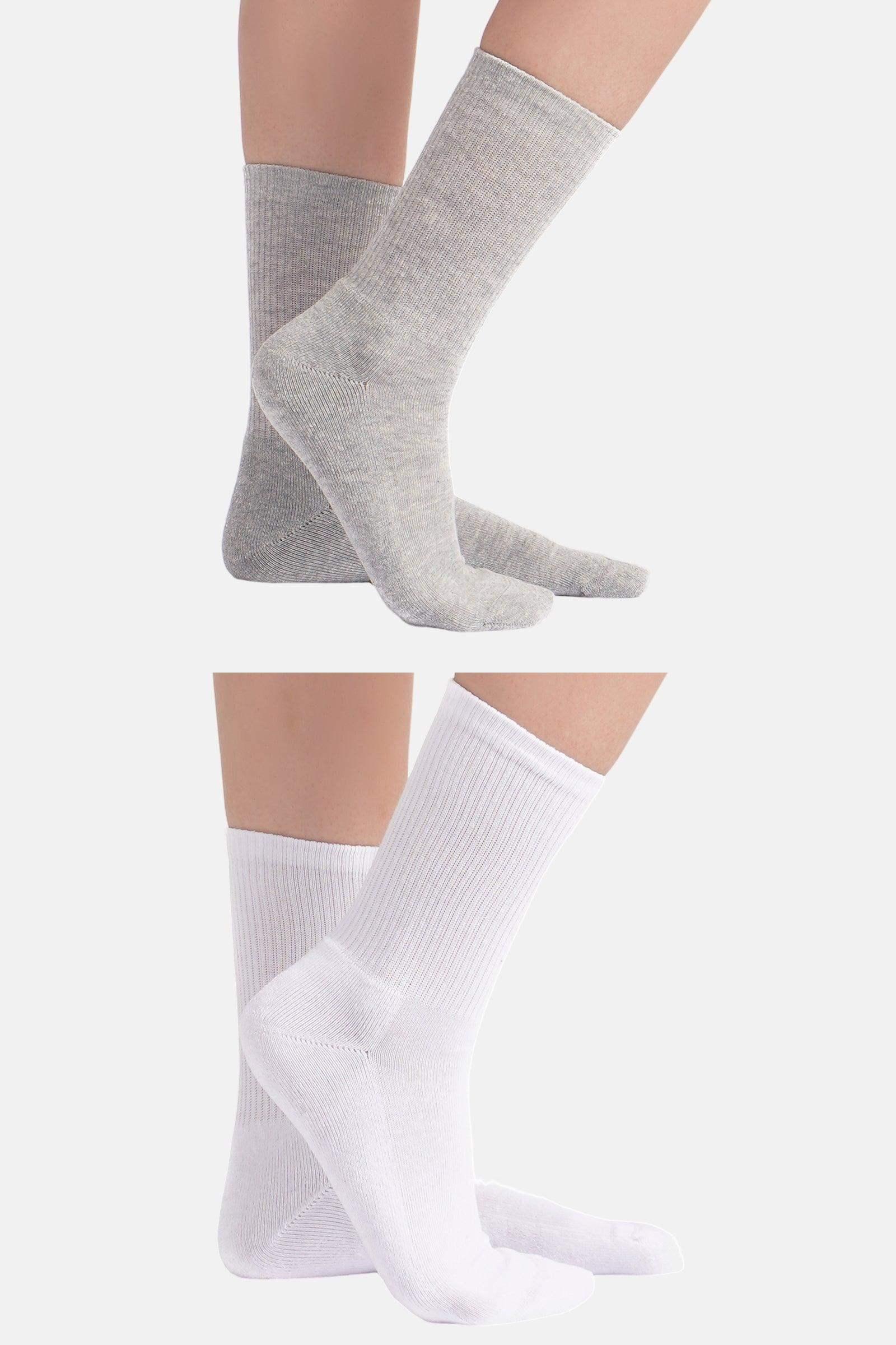 Heather Mid-Calf Socks - Carina - كارينا