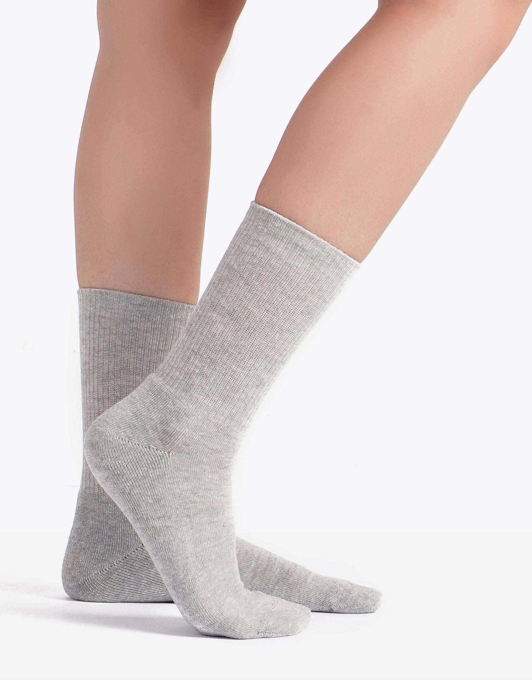 Heather Mid-Calf Socks - Carina - كارينا
