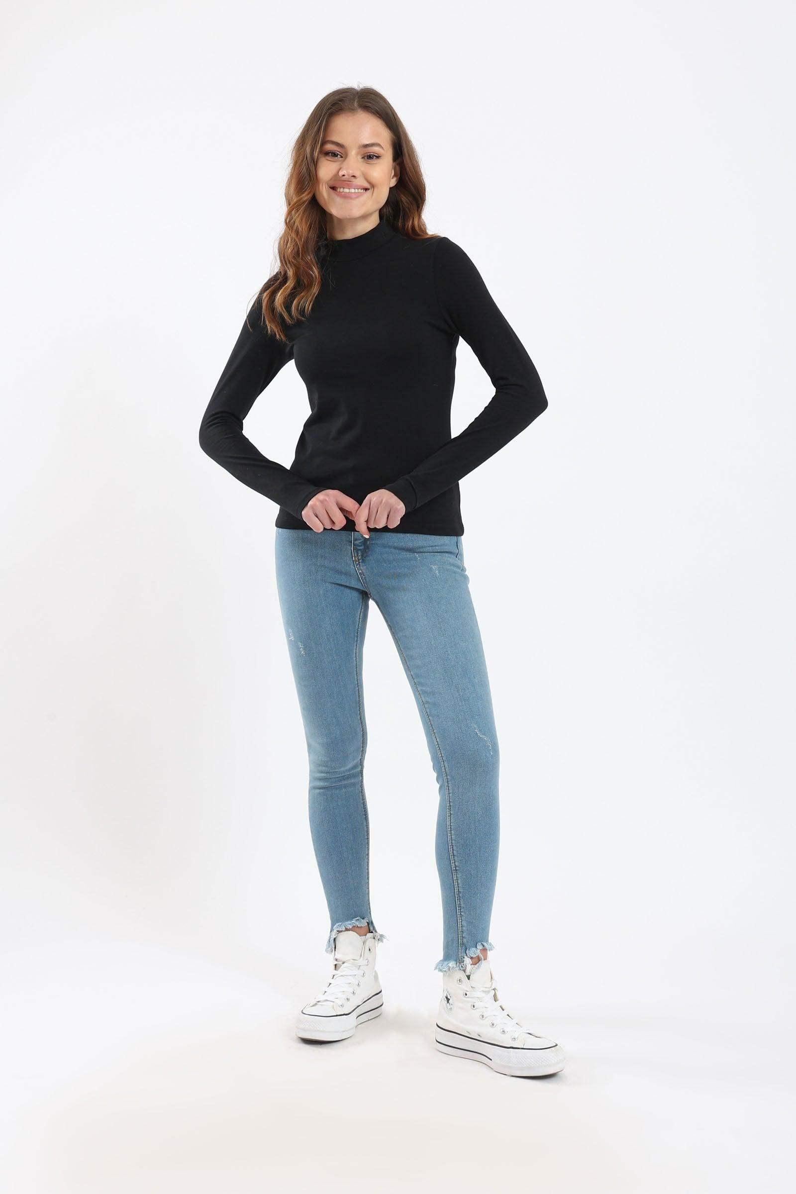 High Neck Slip on Top - Carina - كارينا