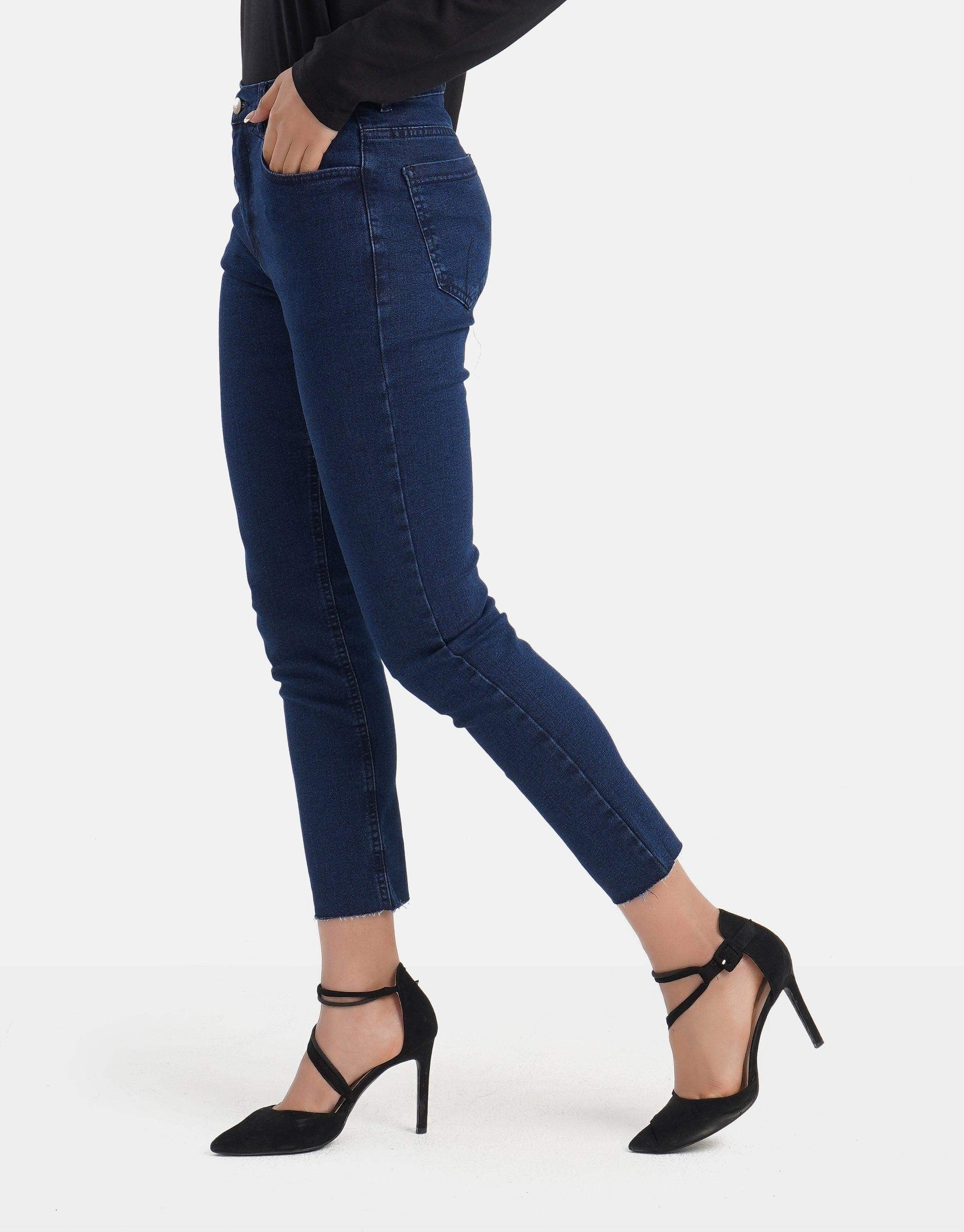 High Waist Jeans Pants - Carina - كارينا