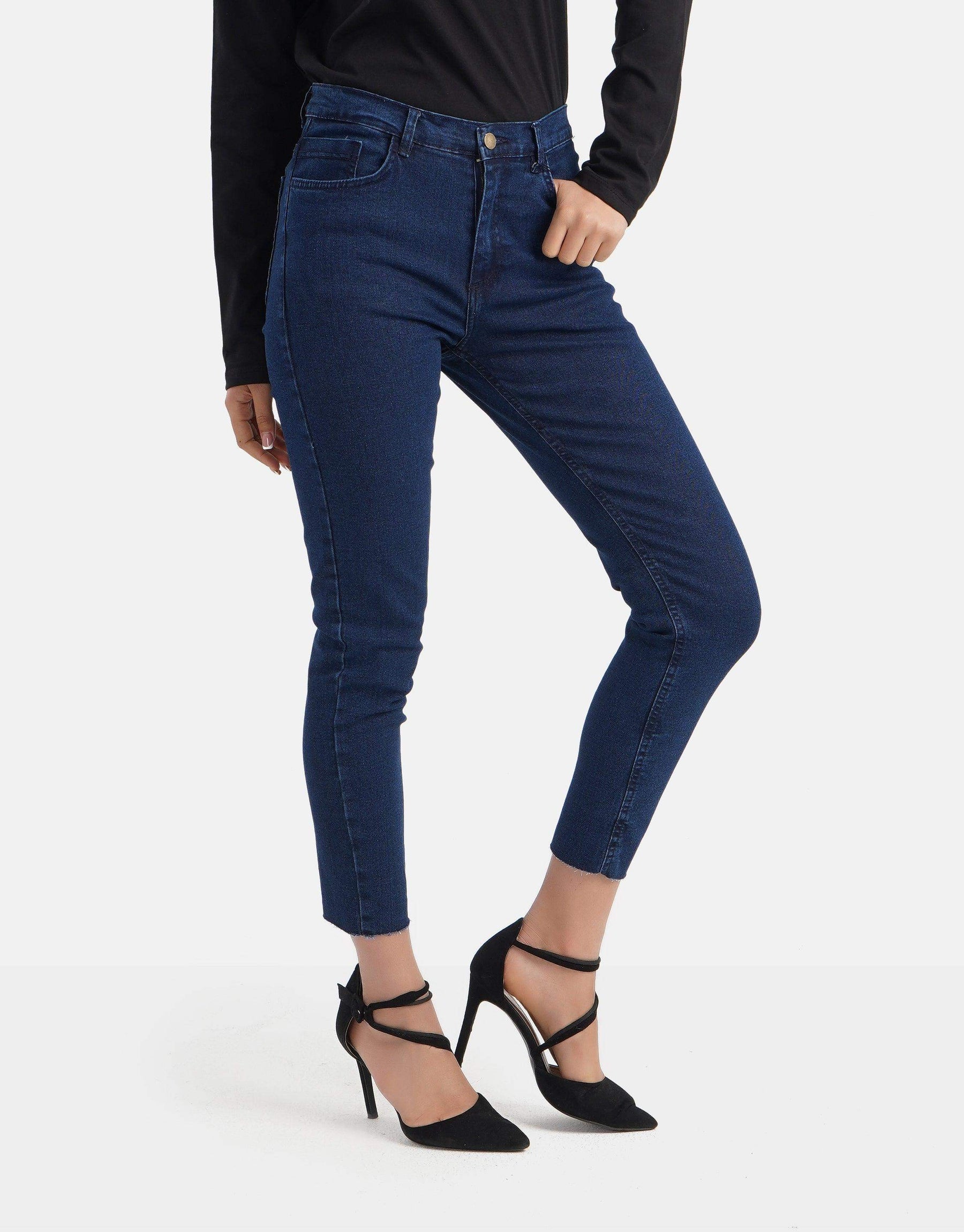 High Waist Jeans Pants - Carina - كارينا