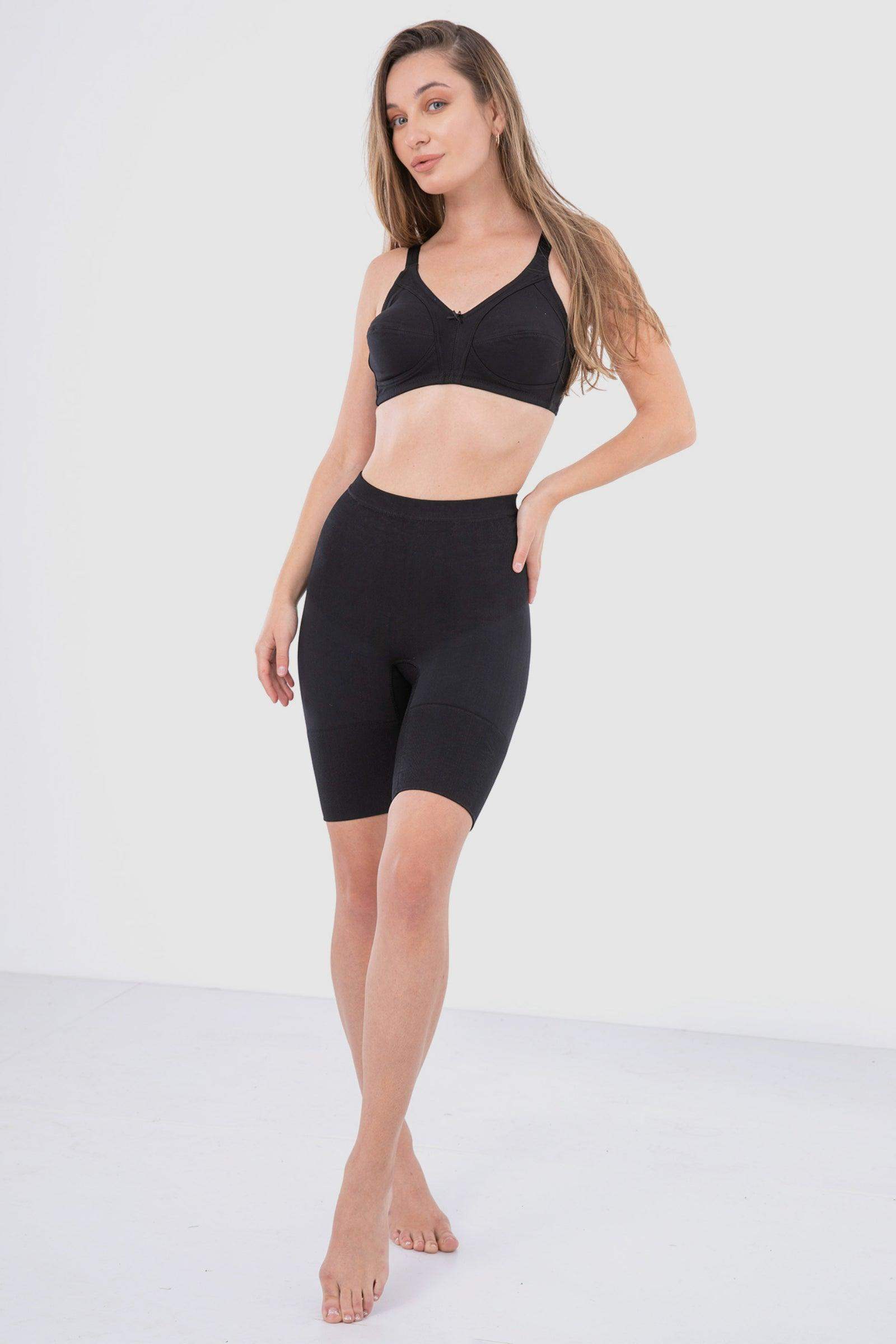 GANAYAN Women Tummy Control Body Shaper Shorts - High Waist Thigh Slimmer  Shapewear Waist Trainer Panties, Black, S : : Clothing, Shoes &  Accessories