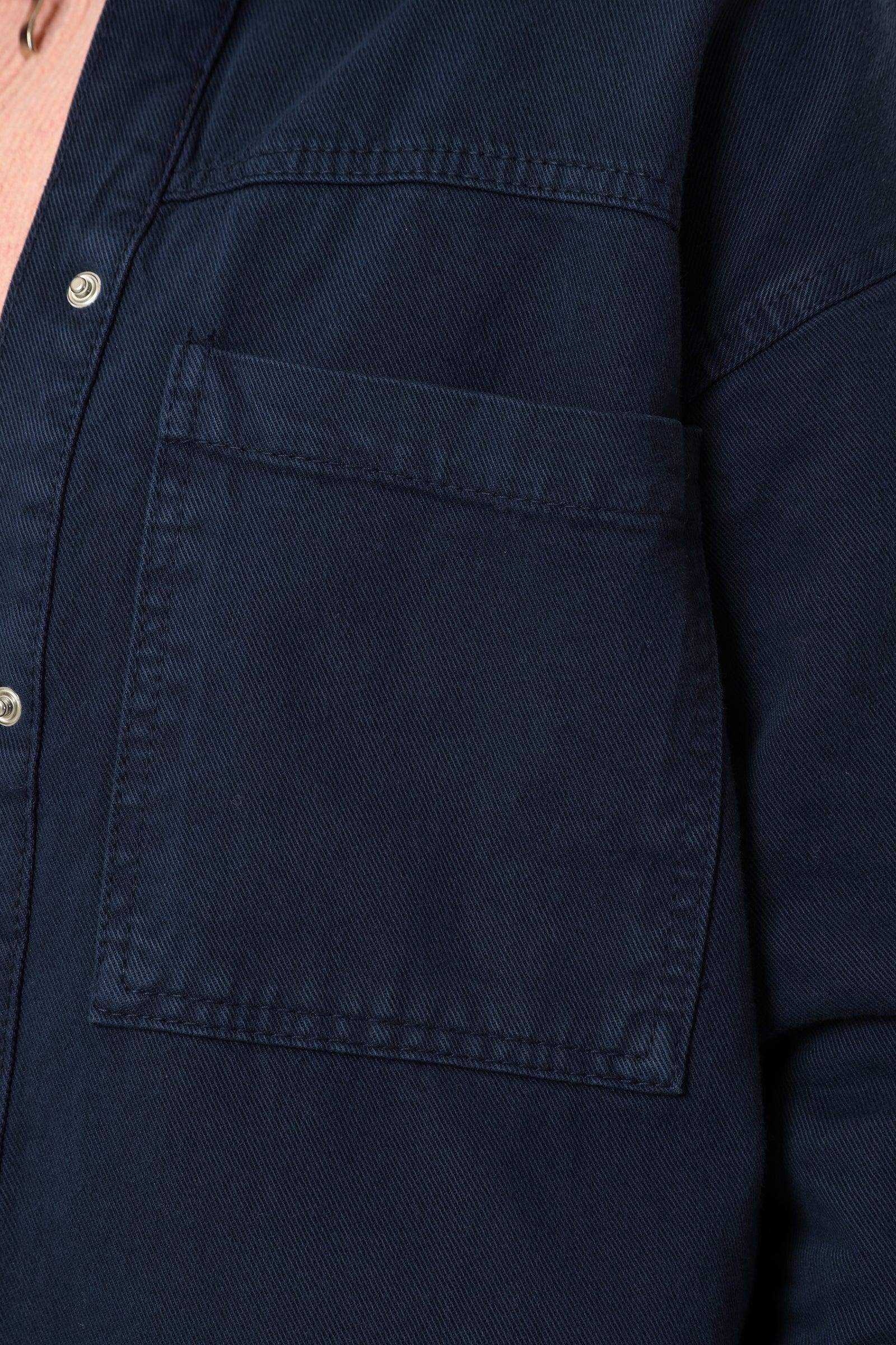 Jacket with Snap Button Design - Carina - كارينا
