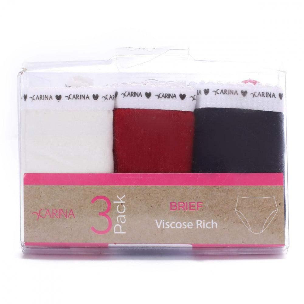 Pack of 3 Brief - Carina - كارينا