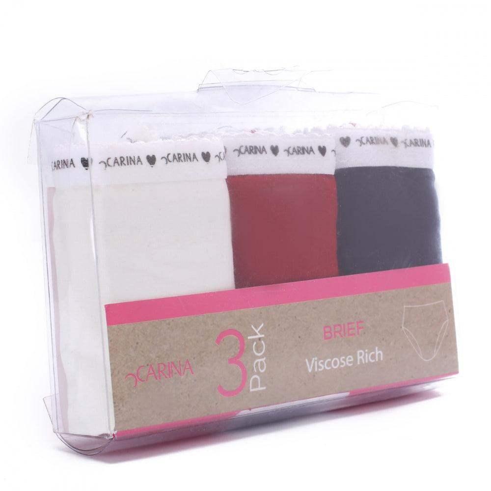 Pack of 3 Brief - Carina - كارينا