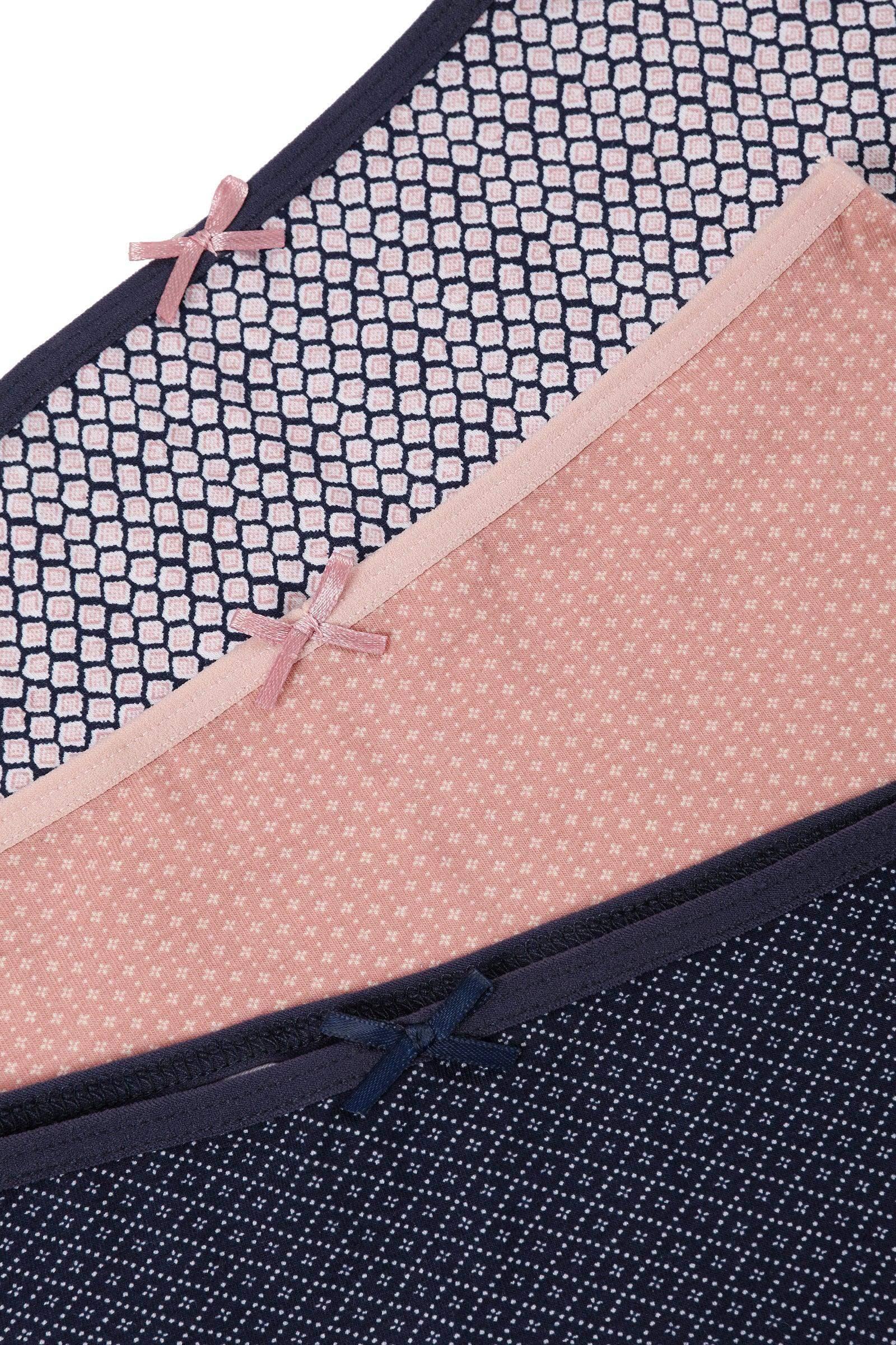 Pack of 3 Colored Full Brief - Carina - كارينا