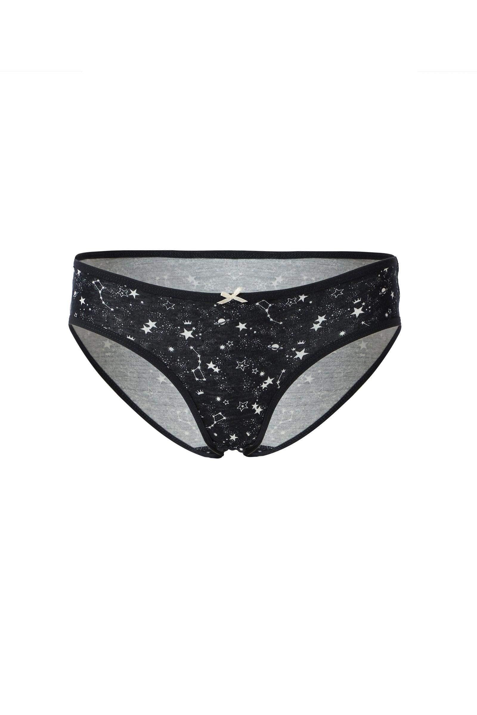 Pack of 3 Cotton Bikini Panties - Carina - كارينا