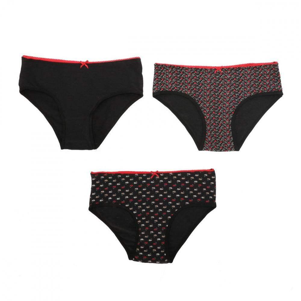 Pack of 3 Cotton Briefs - Carina - كارينا