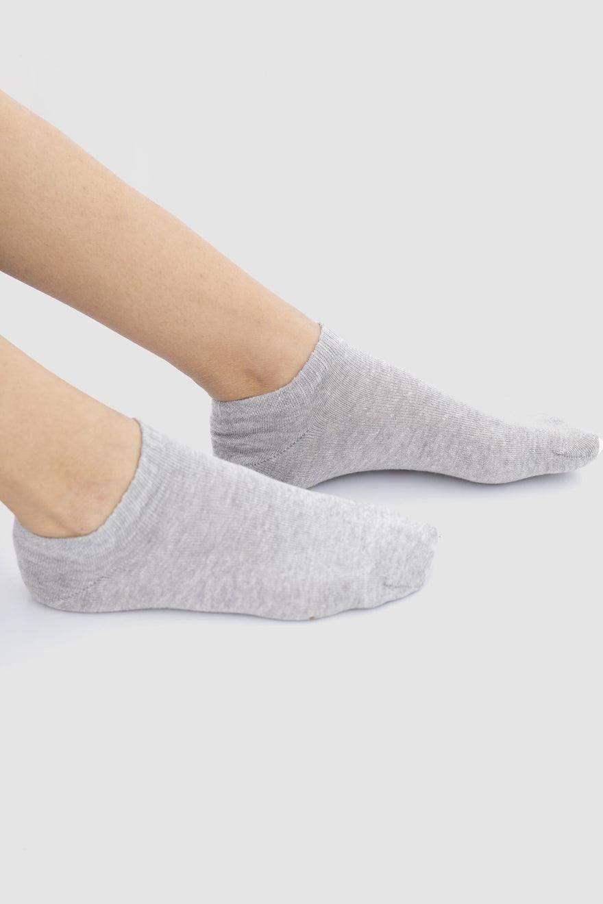 Plain Ankle Socks - 5 Pairs - Carina - كارينا