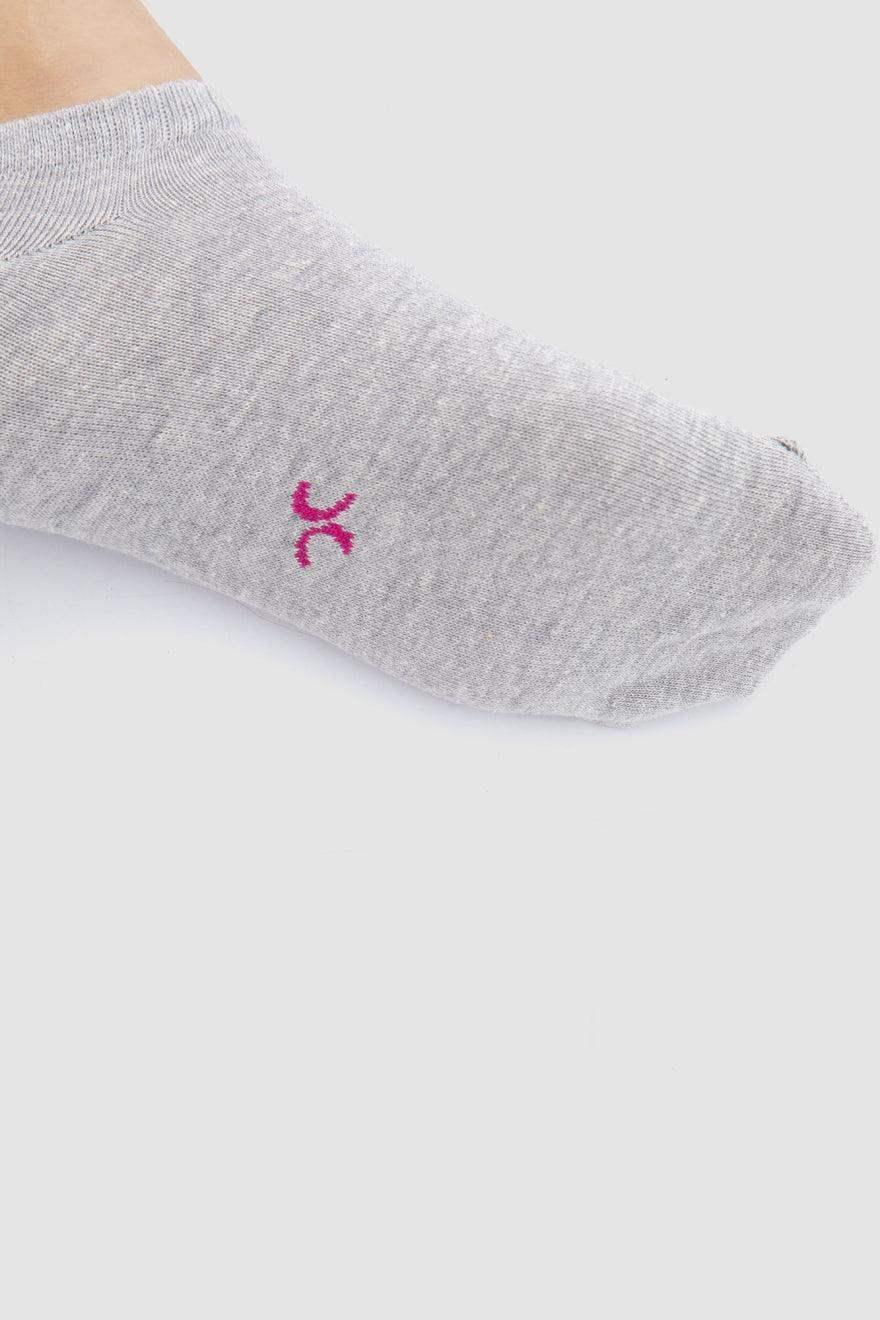 Plain Ankle Socks - 5 Pairs - Carina - كارينا