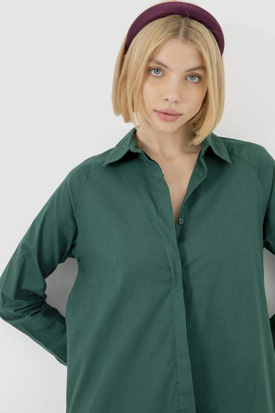 Plain Shirt with Collar - Carina - كارينا