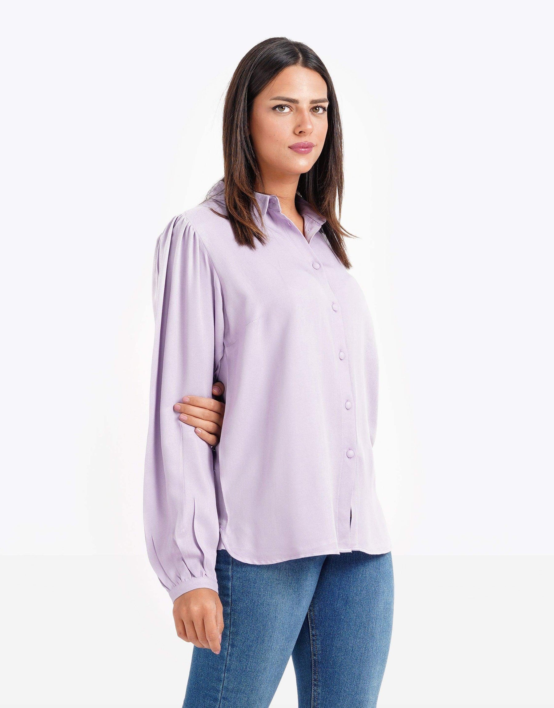 Puffed Long Sleeves Shirt - Carina - كارينا