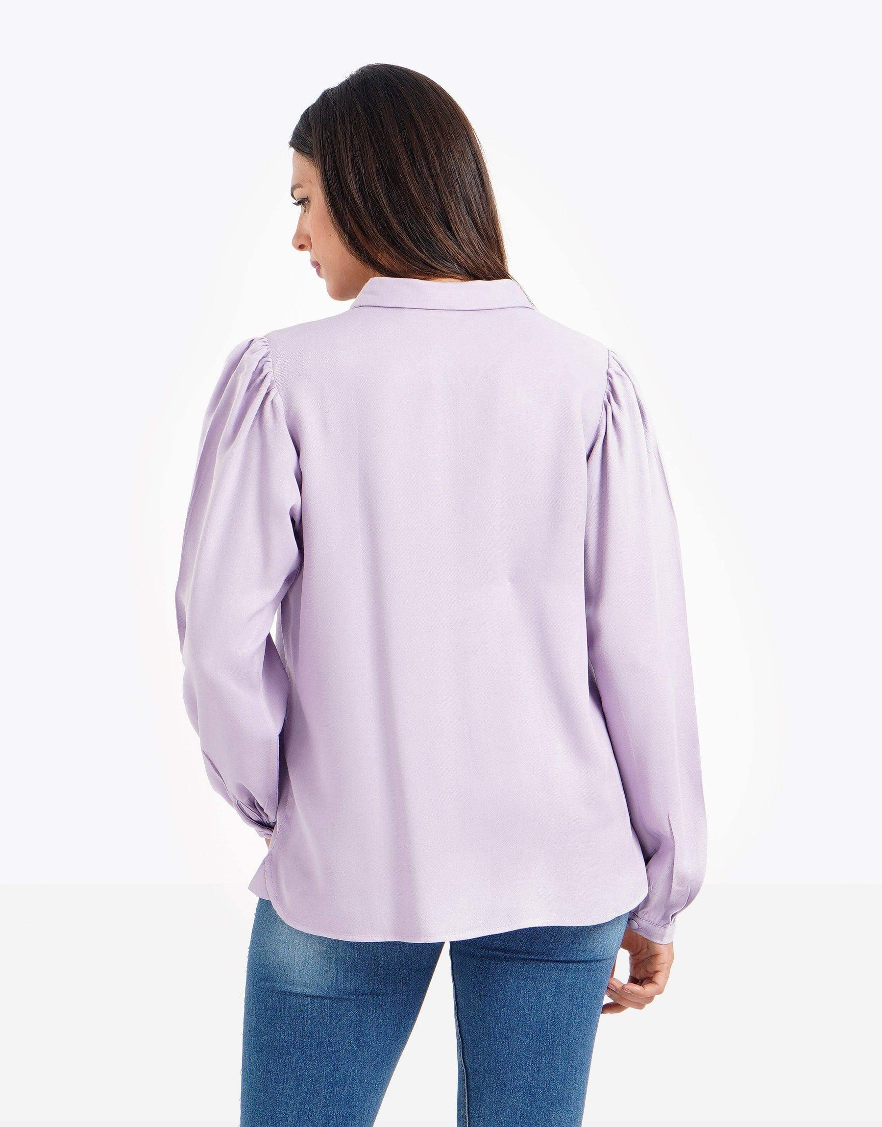 Puffed Long Sleeves Shirt - Carina - كارينا