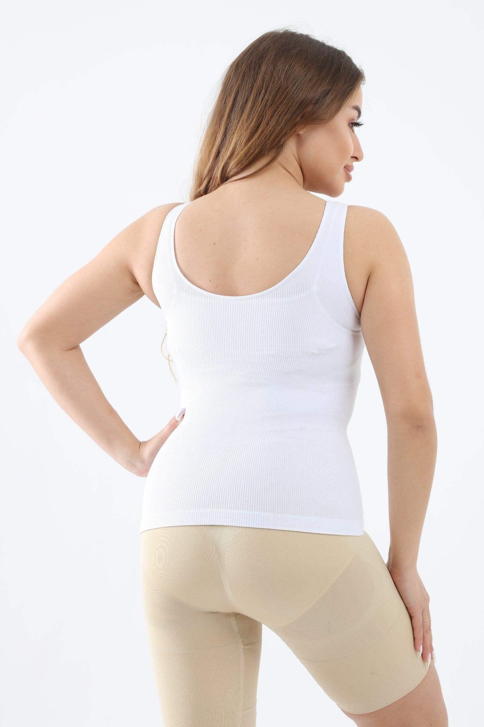 Sleeveless Body Shaper Top - Carina - كارينا