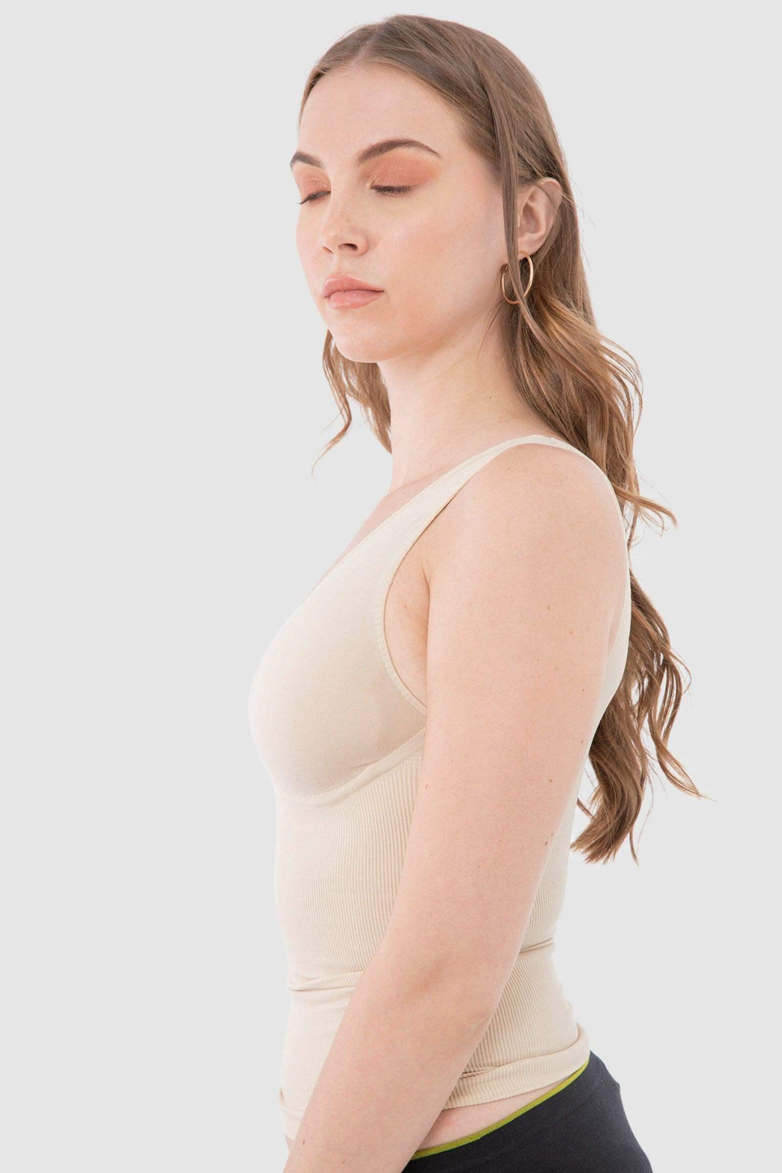Sleeveless Body Shaper Top - Carina - كارينا