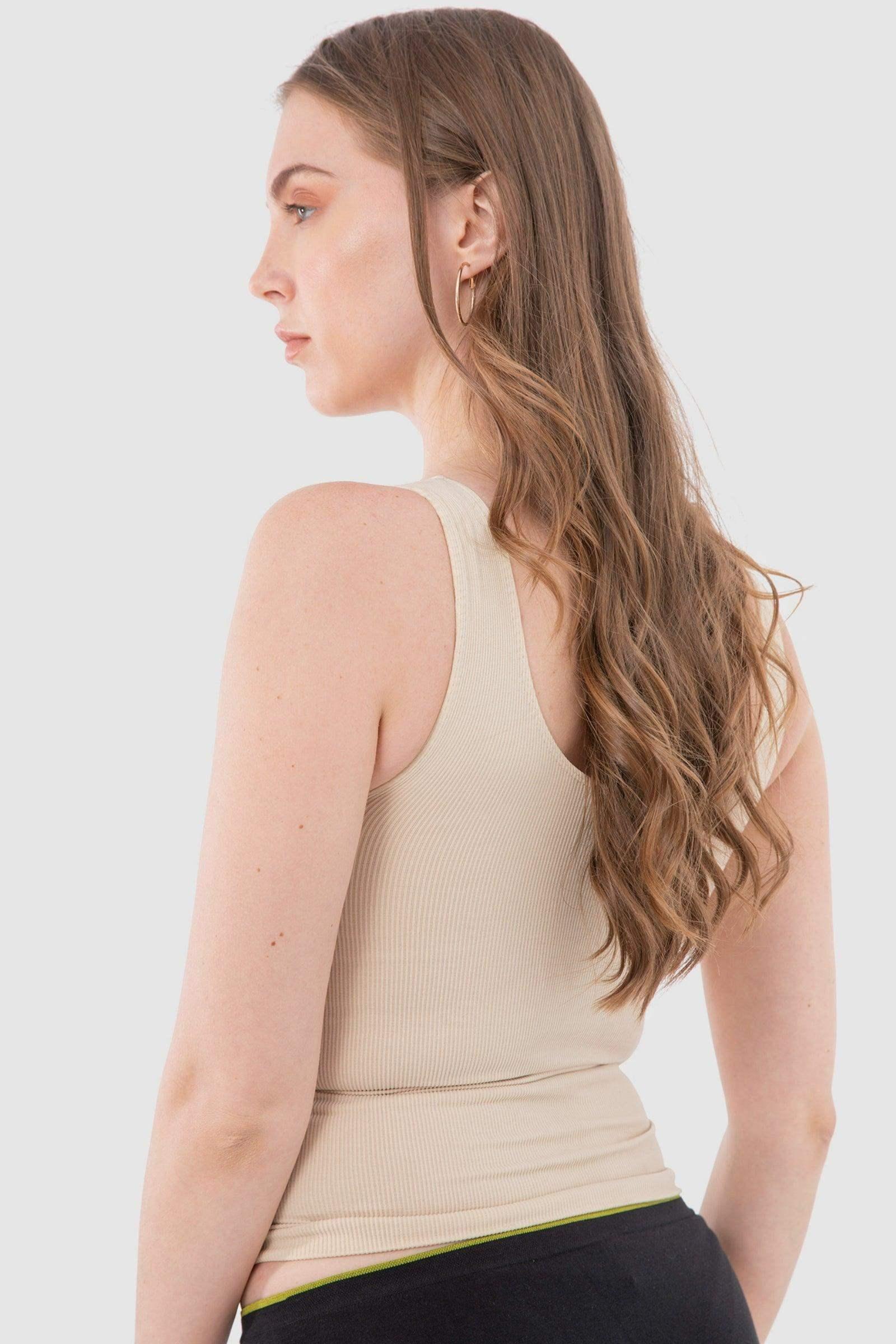 Sleeveless Body Shaper Top - Carina - كارينا