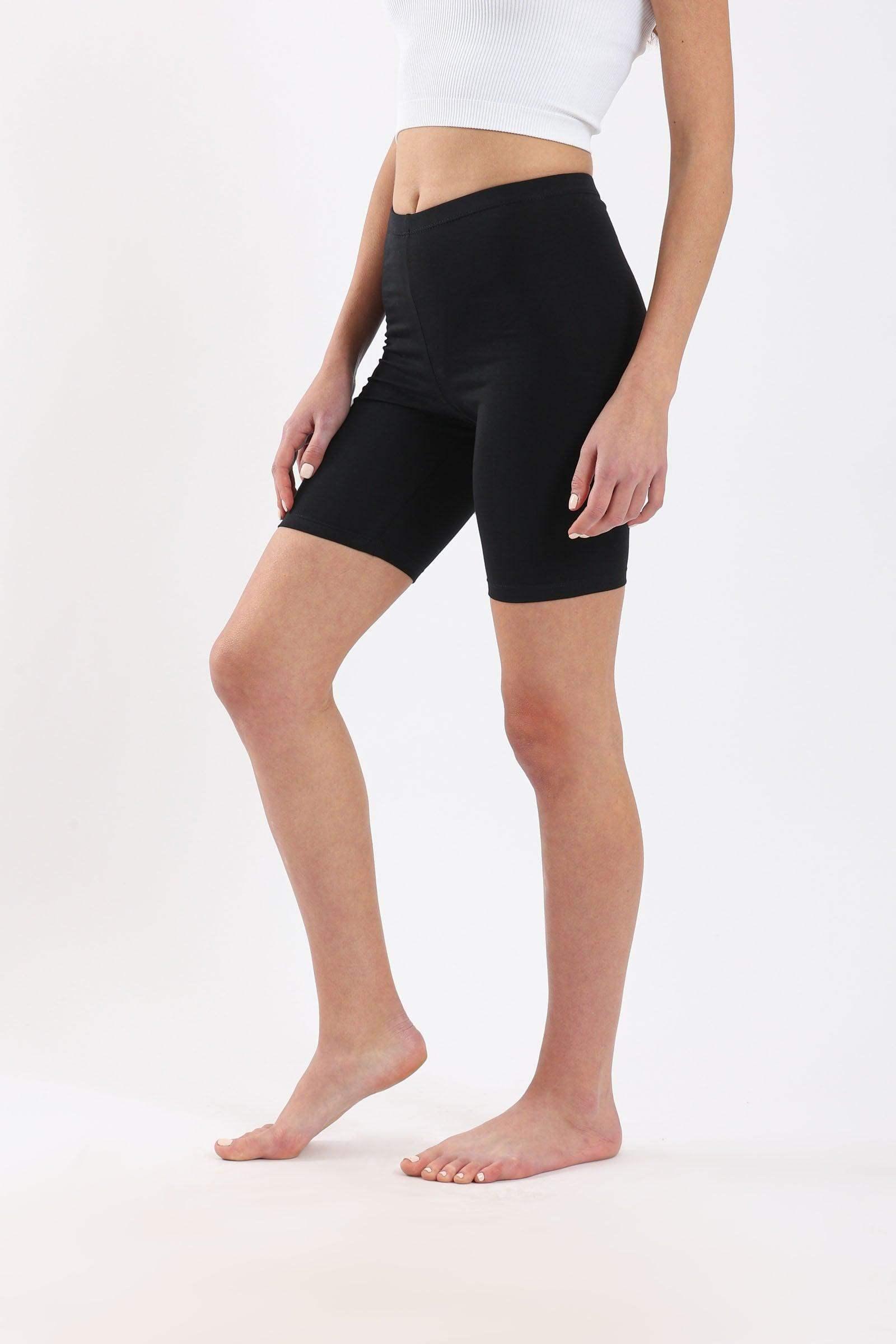 Slim Fit Cotton Leggings Short - Carina - كارينا