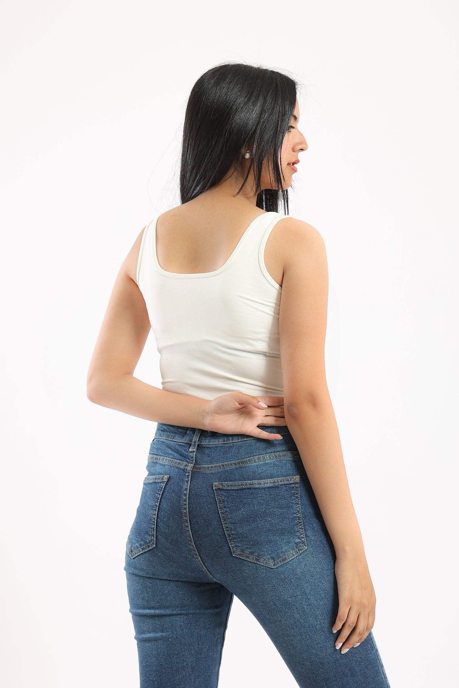 Sweetheart Neck Top - Carina - كارينا