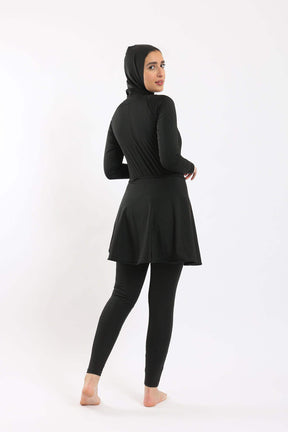 Zipper Closure Hijabi Swimsuit - Carina - كارينا