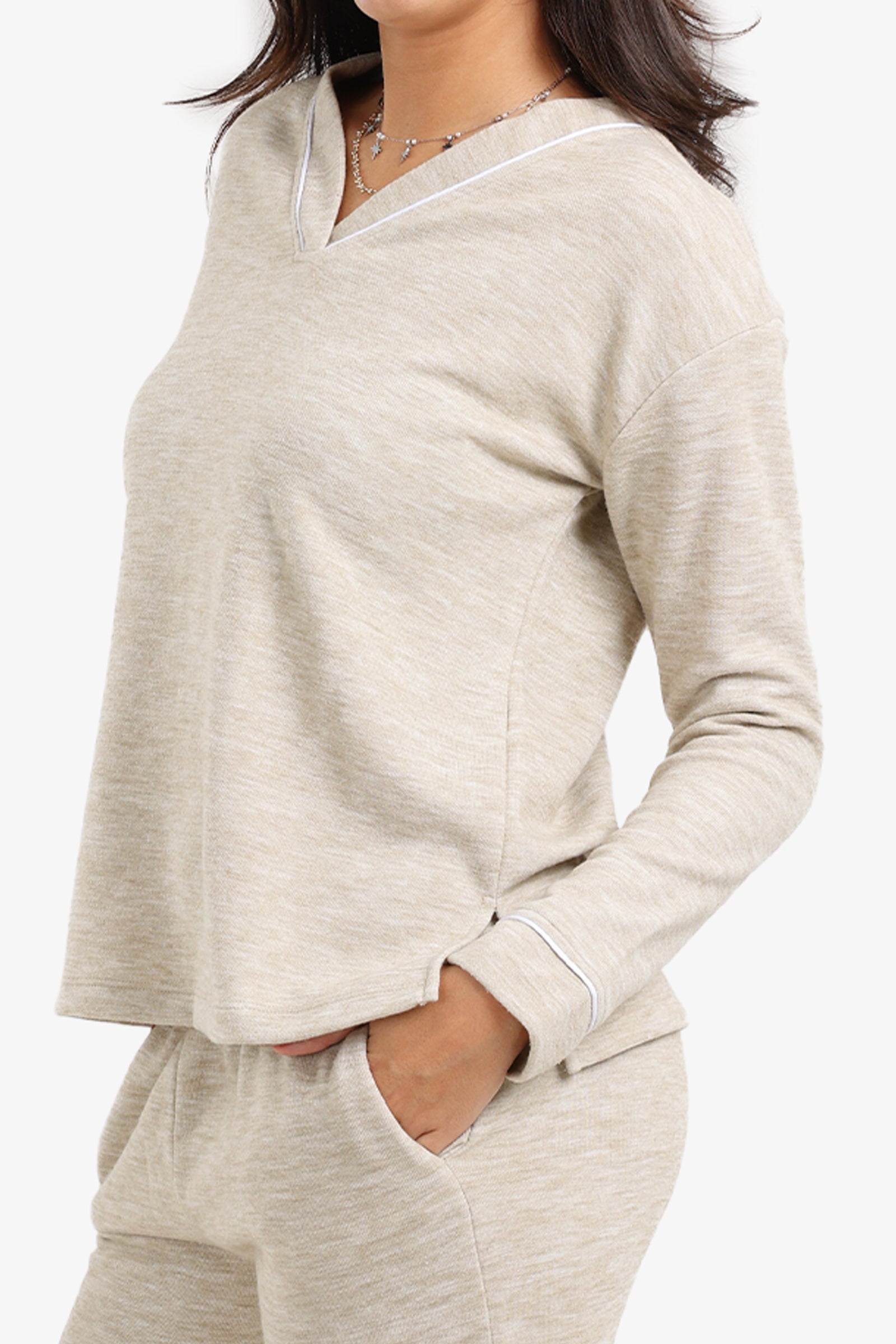 طقم بيجامة بنقشة ذاتية