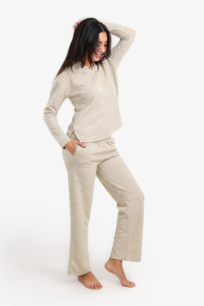 طقم بيجامة بنقشة ذاتية