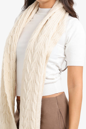 Braided Pattern Scarf