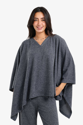Oversized Lounge Poncho