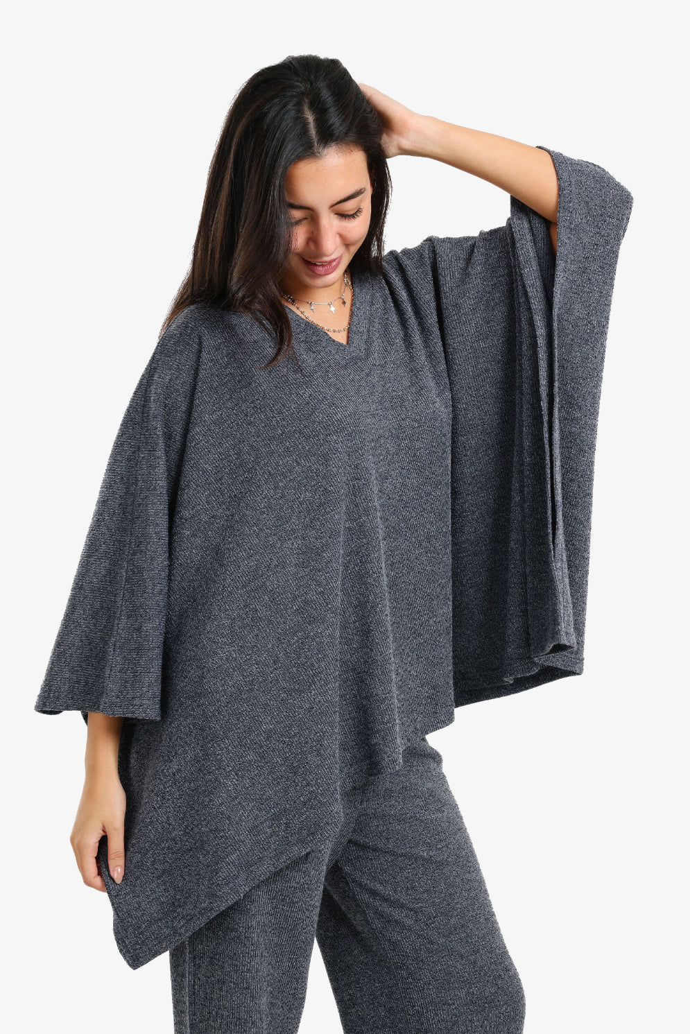 Oversized Lounge Poncho