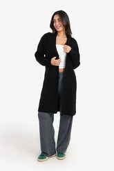 كارديجان واسع بطول الركبة