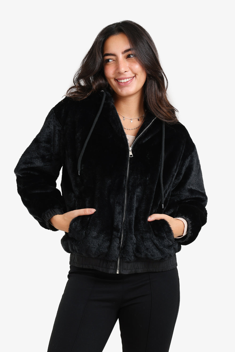 Sherpa Hooded Jacket