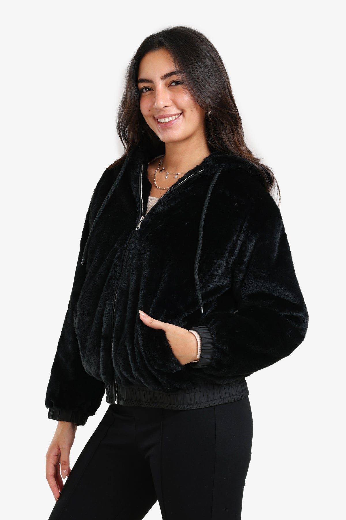 Sherpa Hooded Jacket