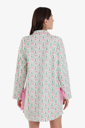 Bow-Sleeve Night Shirt