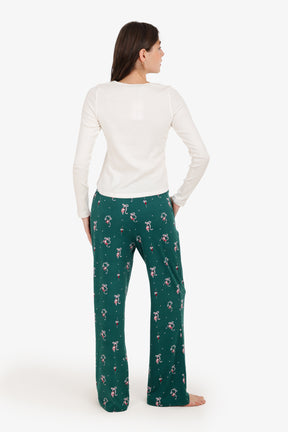 Wide-Neck Pyjama Set