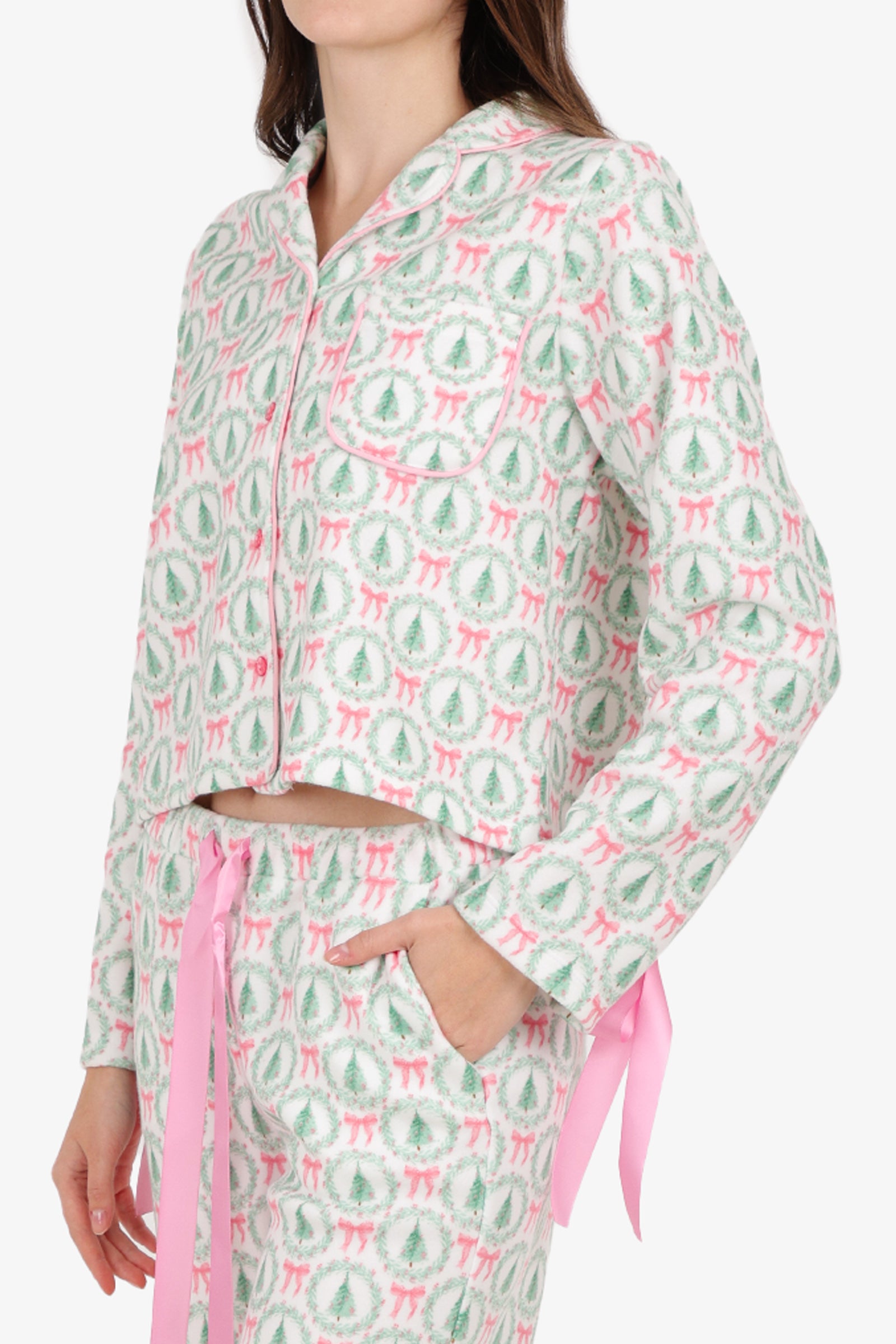 Velvet Christmas Pyjama Set