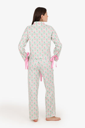 Velvet Christmas Pyjama Set