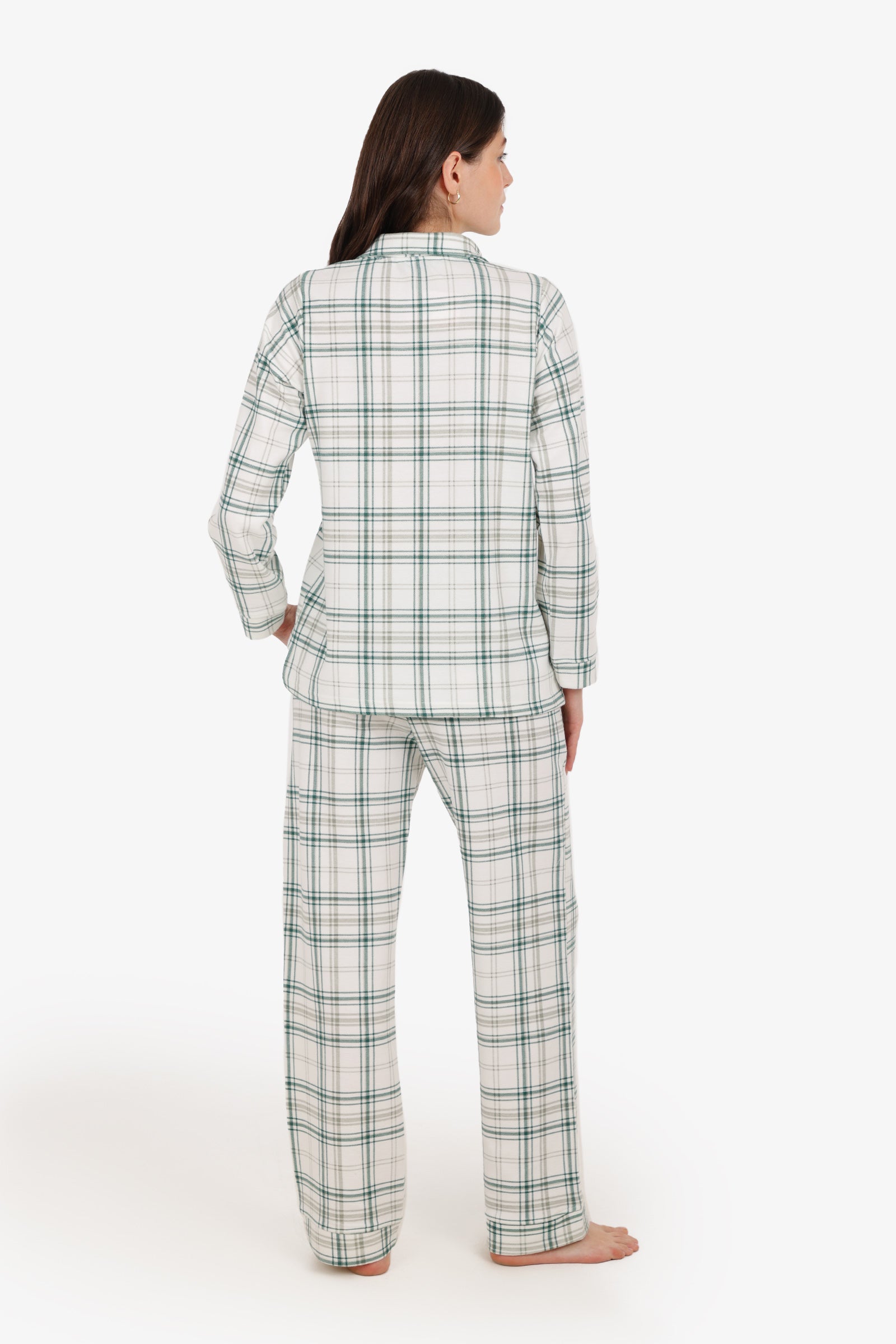 Checked Pattern Pyjama Set
