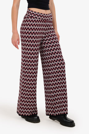 بنطلون مريح بنقشة ذاتية