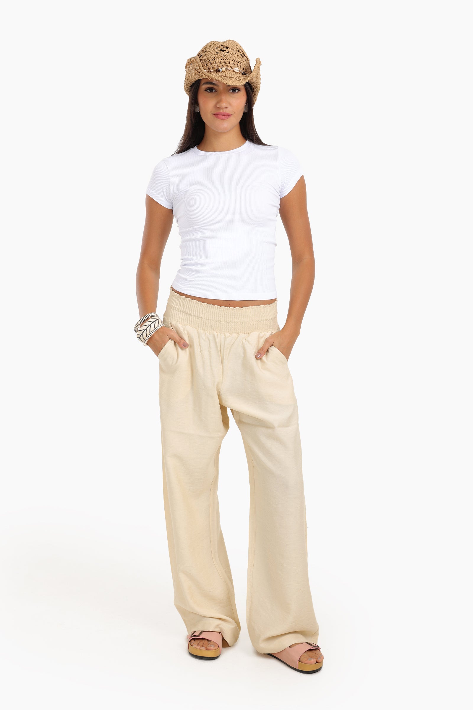Slim Fit Ribbed Top