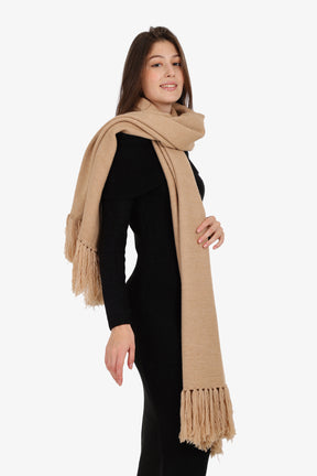 Fringed Rectangular Shawl