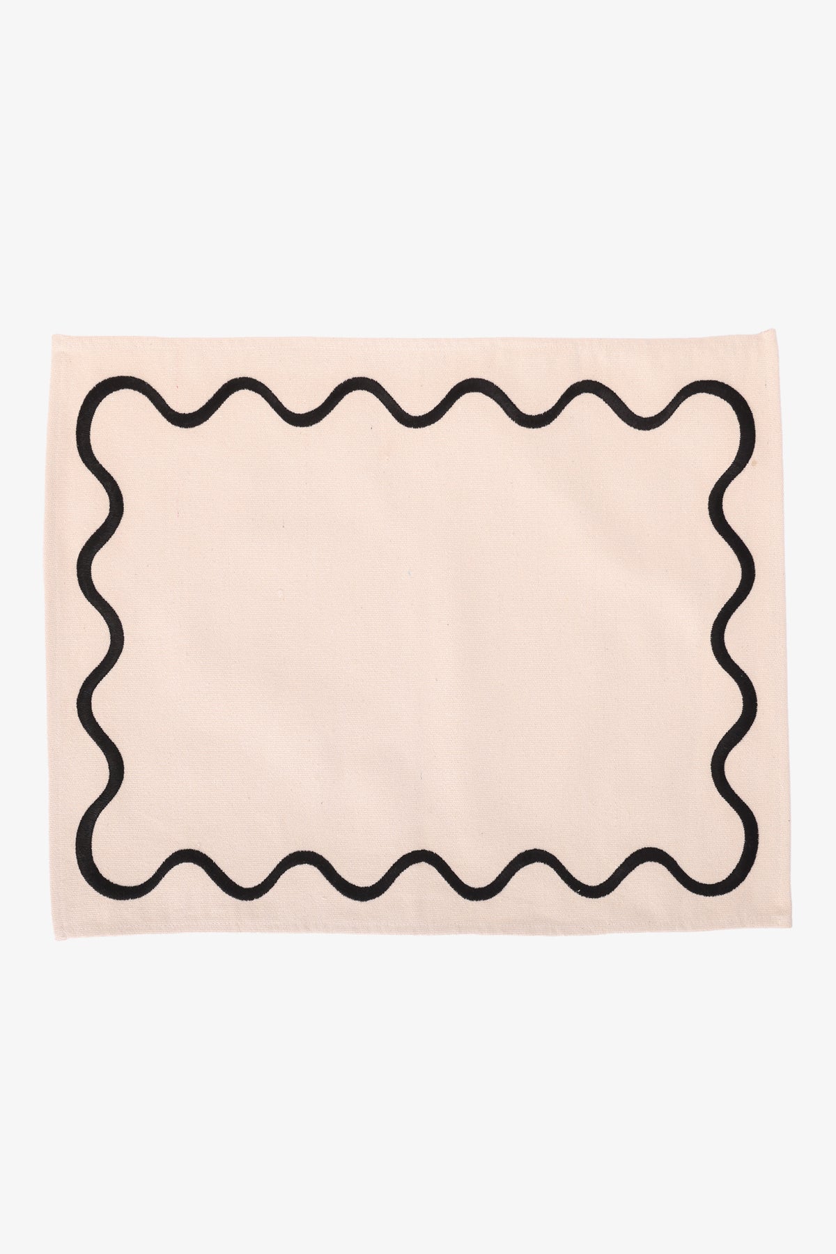 Placemat with Wiggle Pattern