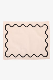 Placemat with Wiggle Pattern