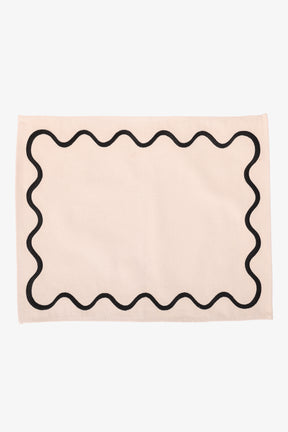Placemat with Wiggle Pattern