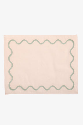Placemat with Wiggle Pattern