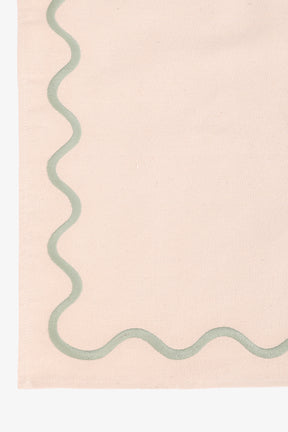 Placemat with Wiggle Pattern