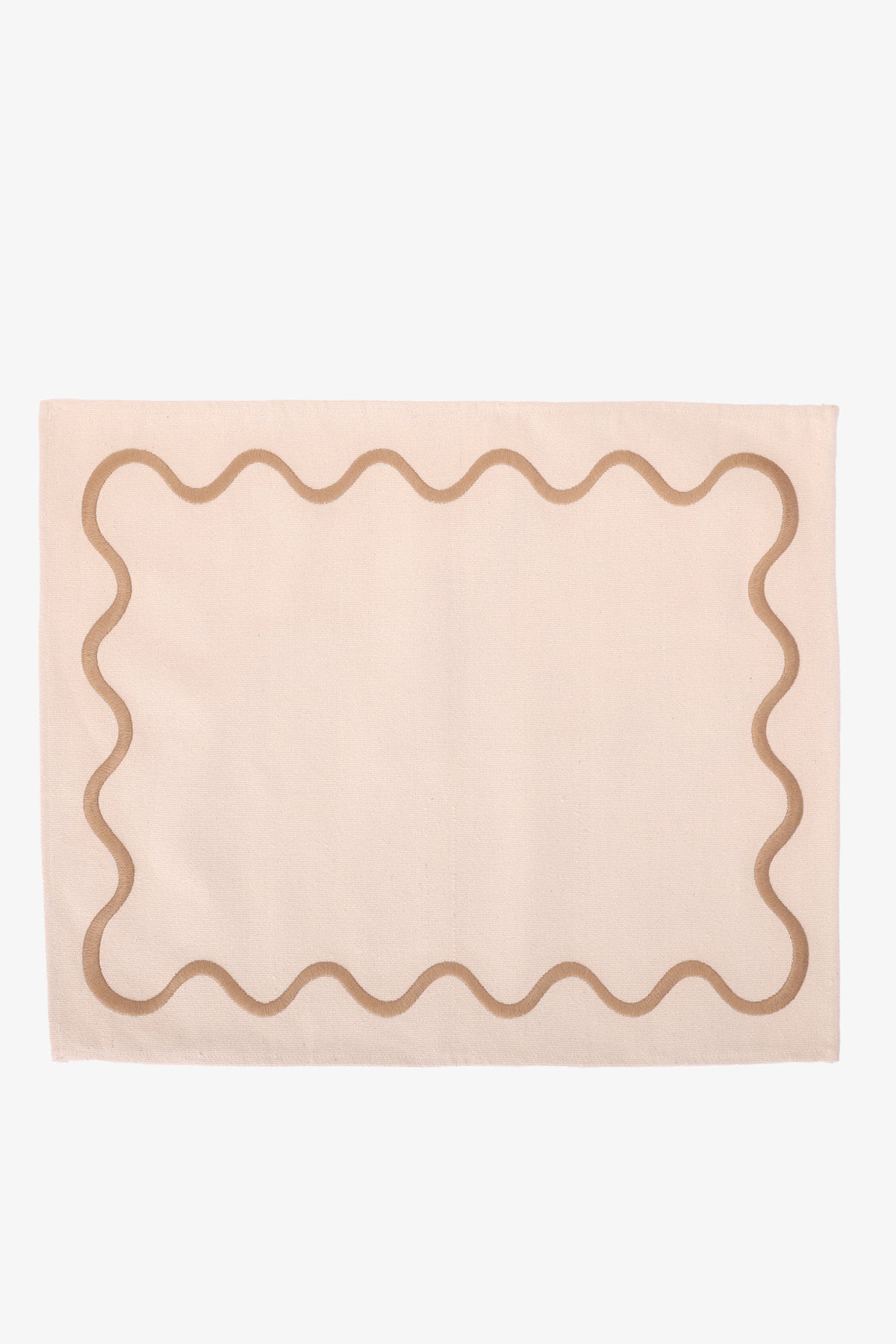 Placemat with Wiggle Pattern