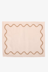 Placemat with Wiggle Pattern