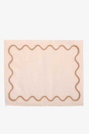 Placemat with Wiggle Pattern