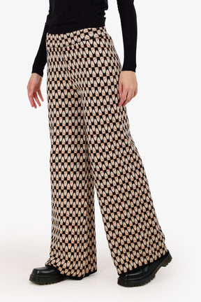 بنطلون مريح بنقشة ذاتية